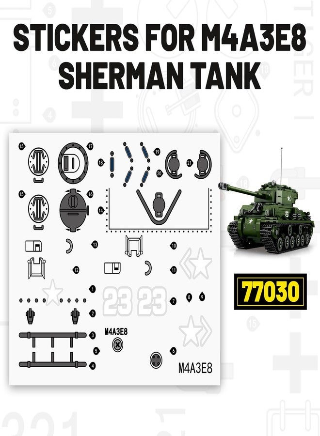 Reobrix Stickers for 77030 & 77031 Building Set - Image 2